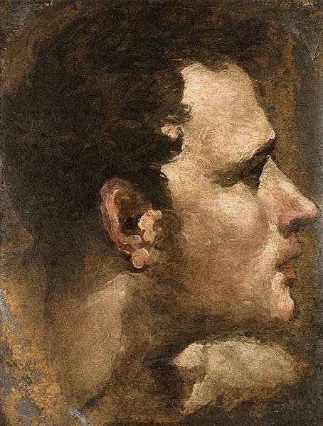 Domenico Beccafumi Head of a Youth Seen in Profile Norge oil painting art
